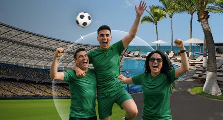 LA EMOCIÓN DEL FUTBOL SE VIVE EN KRYSTAL Krystal Grand® Nuevo Vallarta LA EMOCIÓN DEL FUTBOL SE VIVE EN KRYSTAL Krystal Grand® Nuevo Vallarta