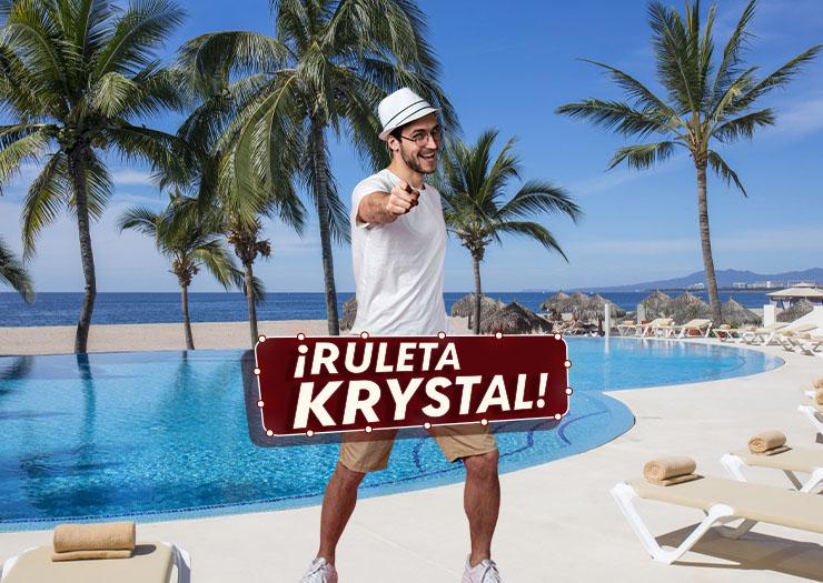 ¡CON LA RULETA KRYSTAL TODOS GANAN! Krystal Hotels & Resorts ¡CON LA RULETA KRYSTAL TODOS GANAN! Krystal Hotels & Resorts
