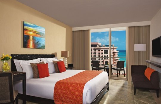 Deluxe con vista parcial  al mar Hotel Krystal Grand Cancun Resort & Spa - 