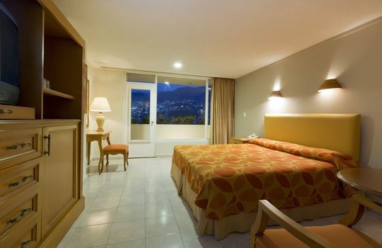 Estándar con vista a la montaña Hotel Krystal Beach Acapulco - 