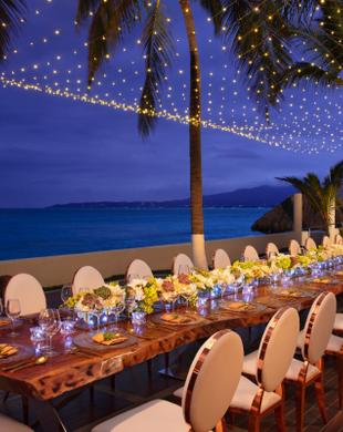 Terraza frente al mar Krystal Hotels & Resorts Terraza frente al mar Krystal Hotels & Resorts